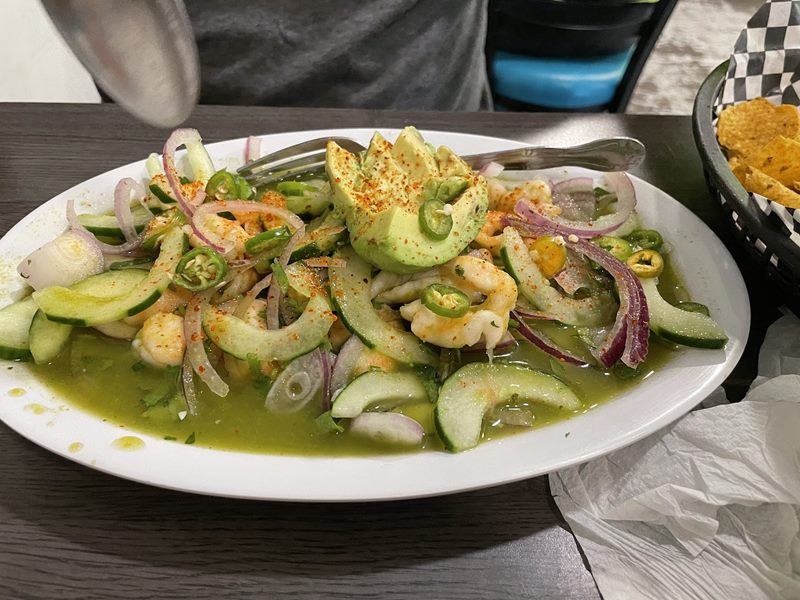El Chucoviche Mariscos food